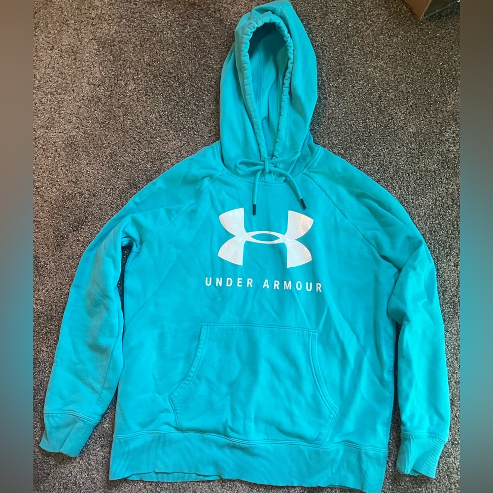 Under Armour Teal Hoodie